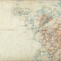 Hradsekonomisk karta Amnehrad, fltmtt 1883-1895