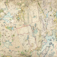 Hradsekonomisk karta Aspa, fltmtt 1864-1867