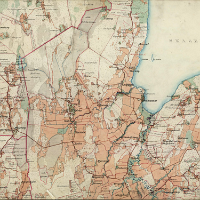 Hradsekonomisk karta Gudhammar, fltmtt 1877-1882