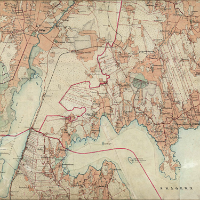 Hradsekonomisk karta Rudskoga, fltmtt 1864-1867