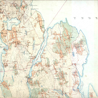 Hradsekonomisk karta Unden, fltmtt 1877-1882
