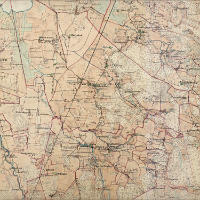 Hradsekonomisk karta Vring, fltmtt 1877-1882